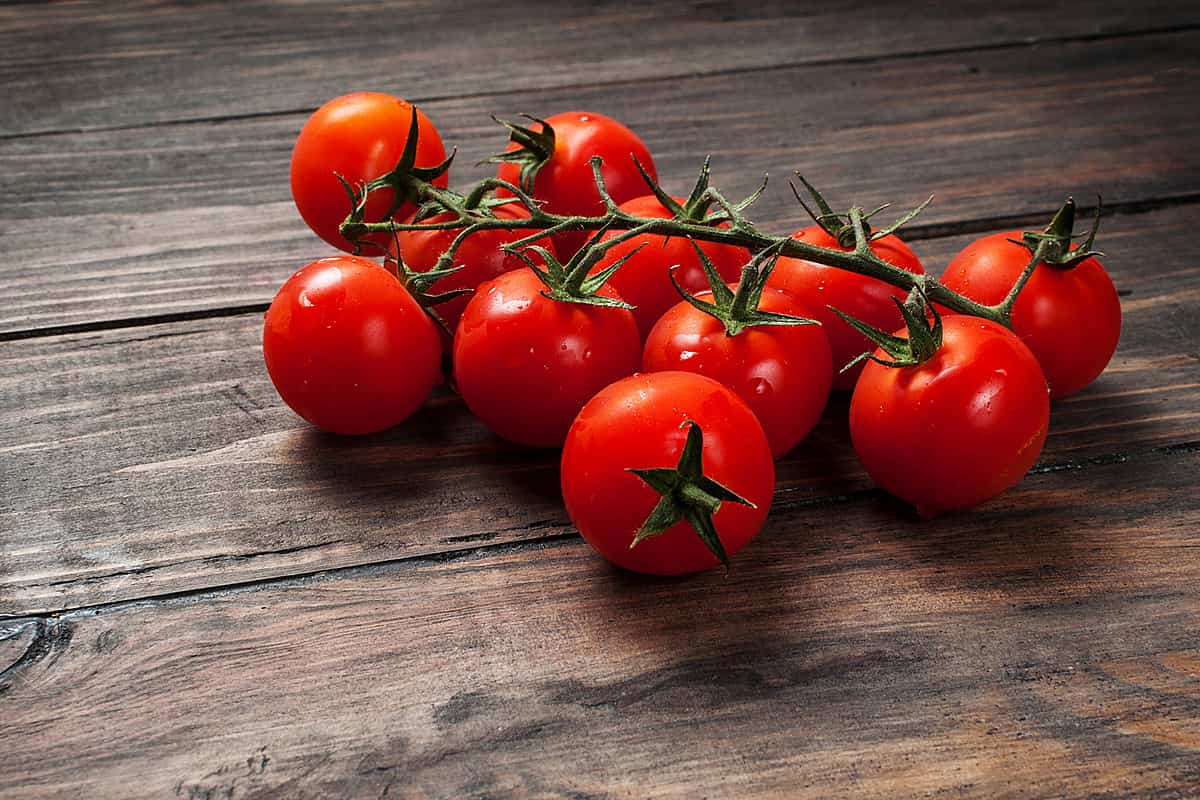  Cherry Tomato Per Kg in India (Cerasiforme) Sweet Flavor Small Round Shape Low Calorie 
